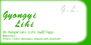 gyongyi lihi business card